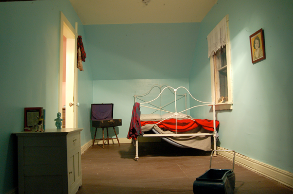 Dollhouse - Blue Bedroom Night